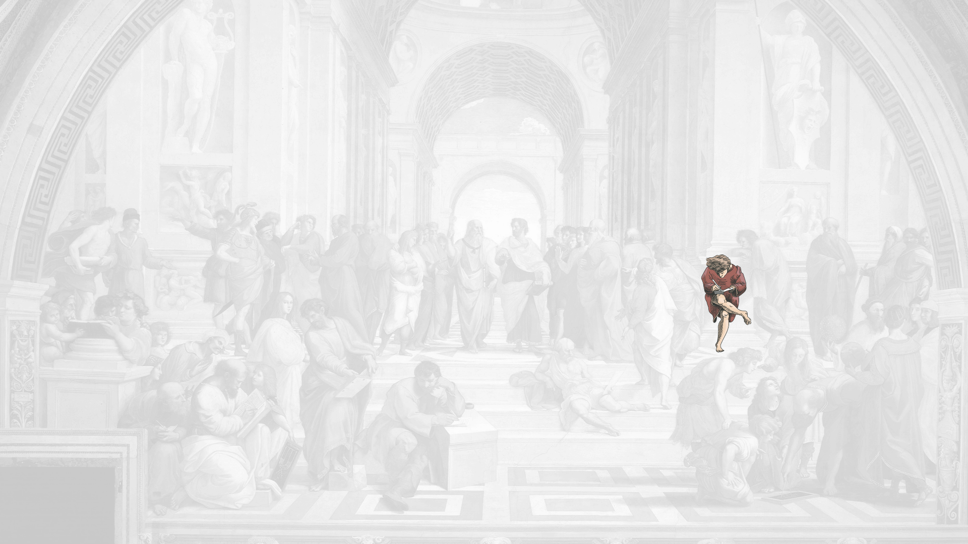 The School of Athens, embodying DeepSkill's educational philosophy | 딥스킬의 교육 철학이 담긴 아테네 학당